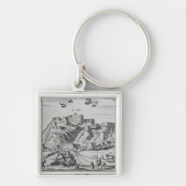 View of Lhasa, capital of Tibet Key Ring (Front)