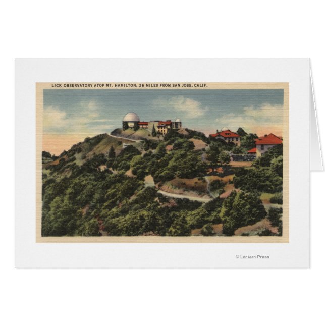 View of Lick Observatory on Mt. Hamilton (Front Horizontal)