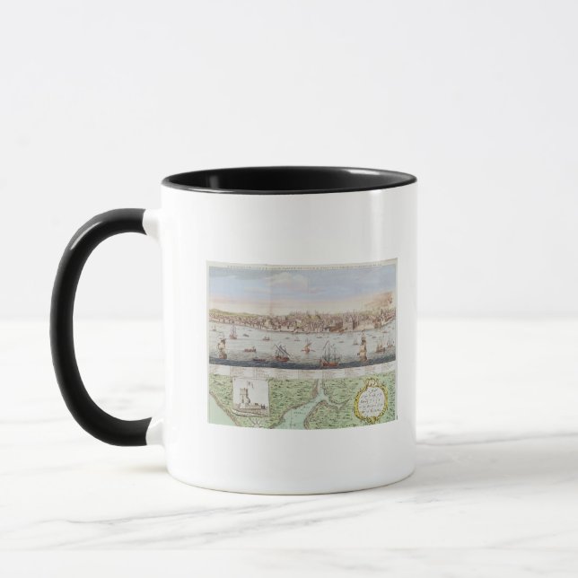 View of Lisbon, 1755 Mug (Left)