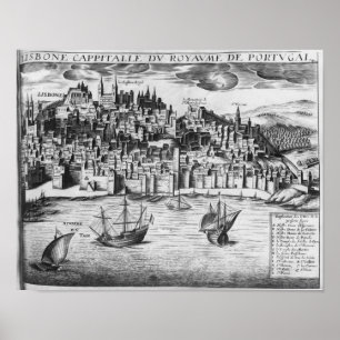 View of Lisbon Poster