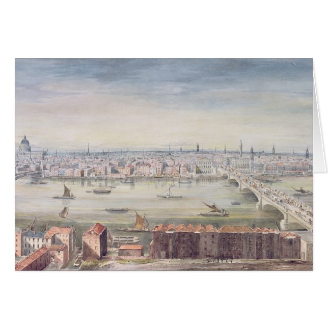 View of London from St. Paul's to the Custom (Front Horizontal)