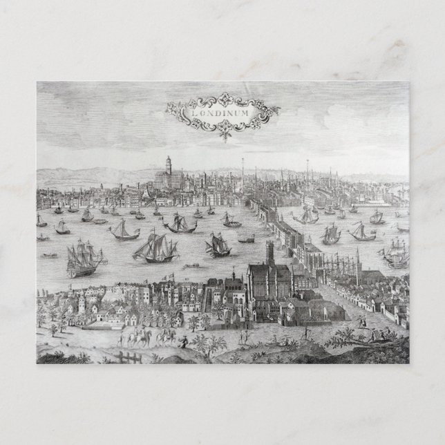 View of London Postcard (Front)
