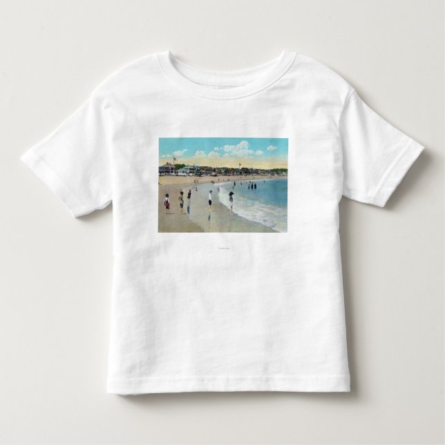 View of Long Beach and Cape Ann Toddler T-Shirt (Front)