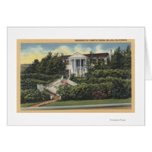 View of Loretta Young's Residence