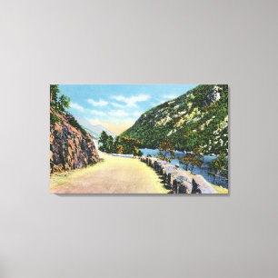 View of Lower Cascade Lake Canvas Print