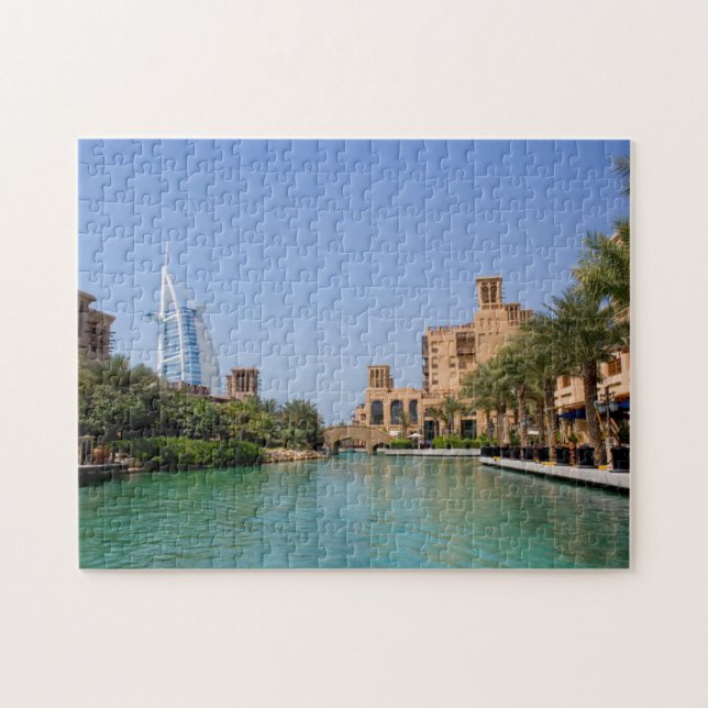 View Of Madinat Jumeirah, Dubai Jigsaw Puzzle (Horizontal)