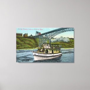 View of Maid of the Mist Boat 2 Canvas Print