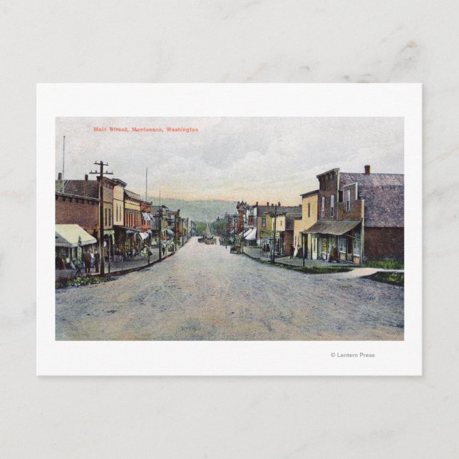 View of Main Street 2 Postcard (Front)