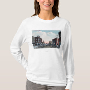 View of Main Street and Horse Carriages T-Shirt