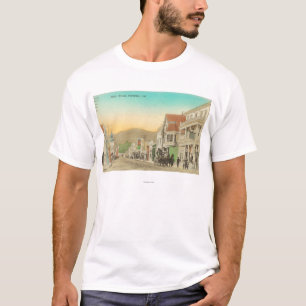 View of Main Street, Horse Carriage T-Shirt