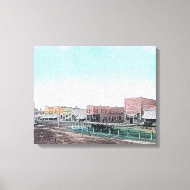 View of Main StreetBlackfoot, ID Canvas Print (Front)