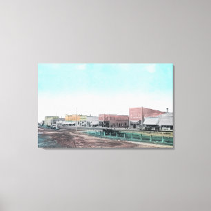 View of Main StreetBlackfoot, ID Canvas Print
