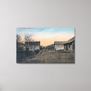 View of Main StreetHornitos, CA Canvas Print