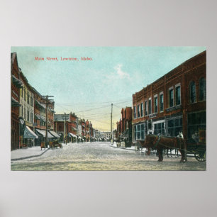 View of Main StreetLewiston, ID Poster
