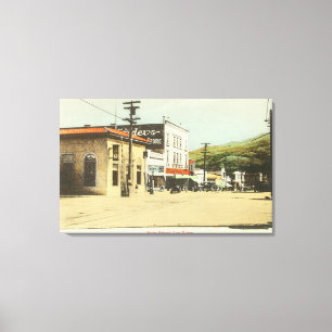View of Main StreetLos Gatos, CA 2 Canvas Print