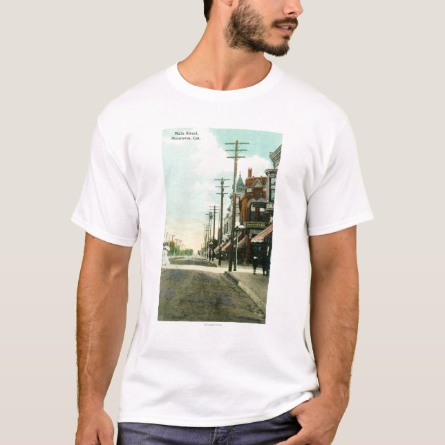 View of Main StreetMonrovia, CA T-Shirt (Front)