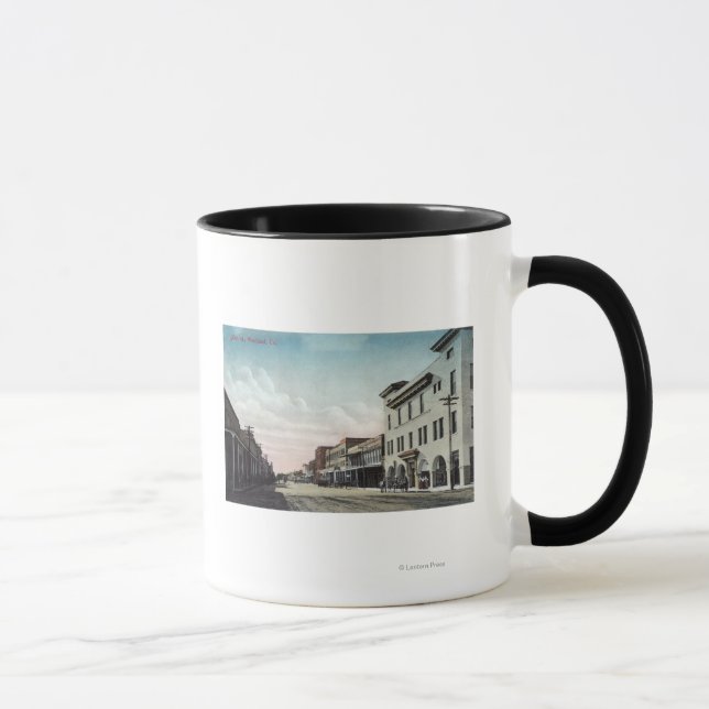 View of Main StreetWoodland, CA Mug (Right)