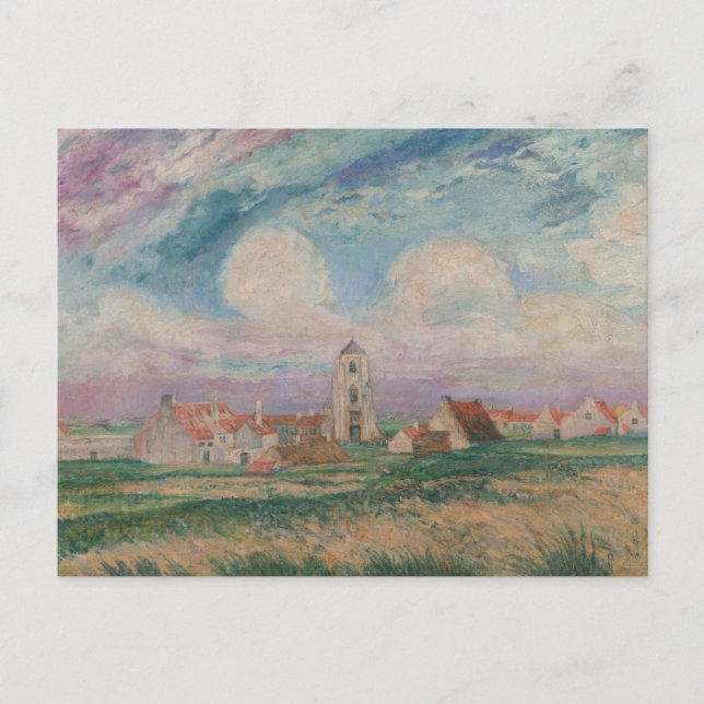 View of Mariakerke  Postcard (Front)