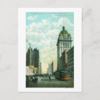 View of Market St near 3rd and Kearny