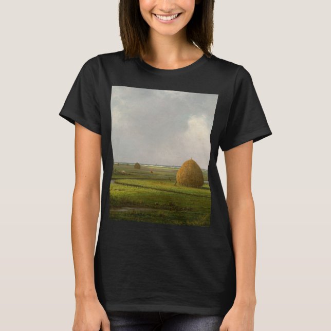 View of Marshfield, 1876 by Martin Johnson Heade T-Shirt (Front)