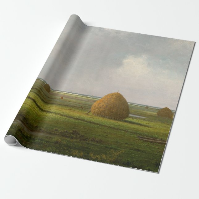 View of Marshfield, 1876 by Martin Johnson Heade Wrapping Paper (Unrolled)