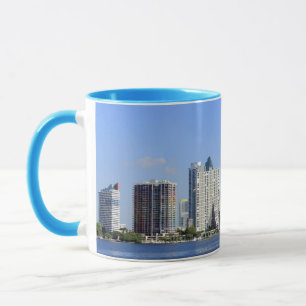 View of Miami Skyline Mug