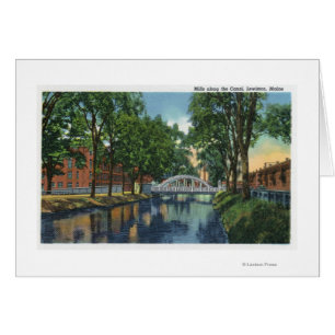 View of Mills Along the Canal