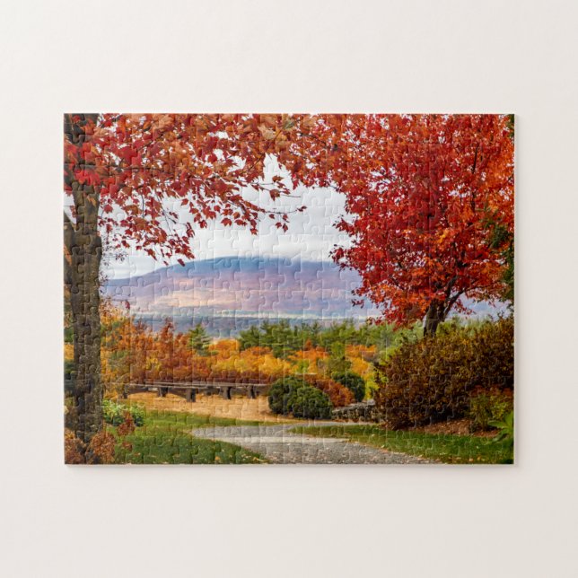 View of Monadnock from the Cathedral Jigsaw Puzzle (Horizontal)
