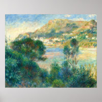 View of Monte Carlo - Auguste Renoir Fine Art