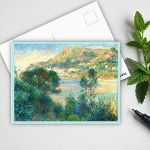 View of Monte Carlo from Cap Martin, Renoir Postcard