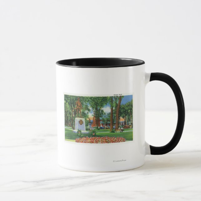 View of Monument at Wisner Park Mug (Right)