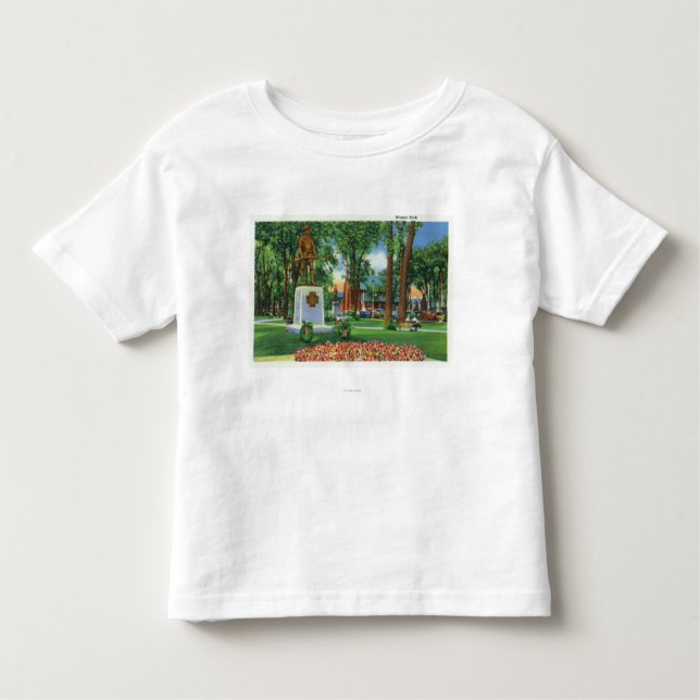 View of Monument at Wisner Park Toddler T-Shirt (Front)