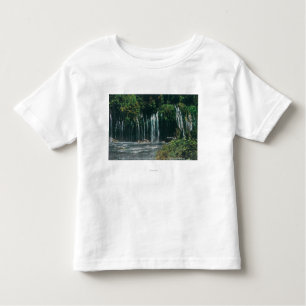 View of Mossbrae FallsShasta Springs, CA Toddler T-Shirt