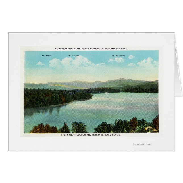 View of Mts. Marcy, Colden, and McIntyre (Front Horizontal)