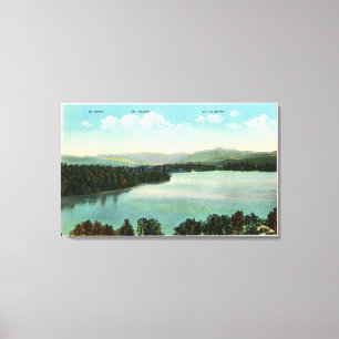 View of Mts. Marcy, Colden, and McIntyre Canvas Print