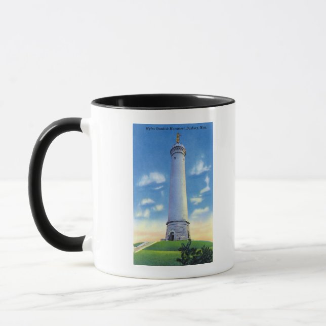 View of Myles Standish Monument Mug (Left)