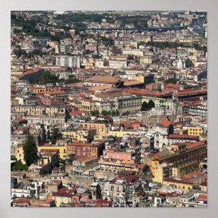 View of Naples, Italy  Poster