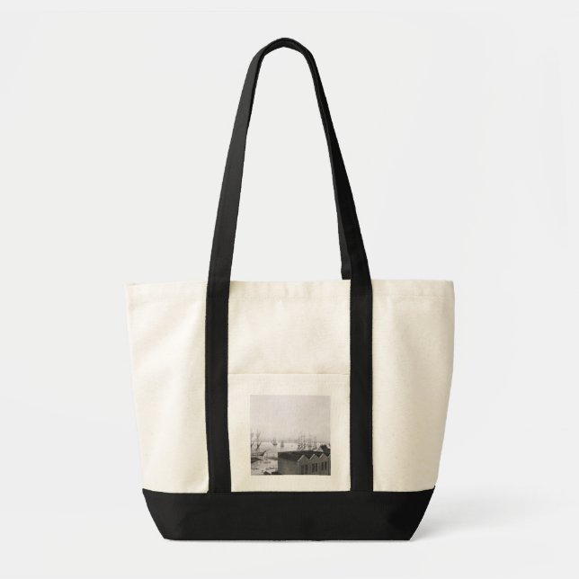 View of New Orleans taken from the Lower Cotton Pr Tote Bag (Front)