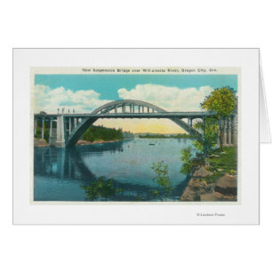 View of New Suspension Bridge