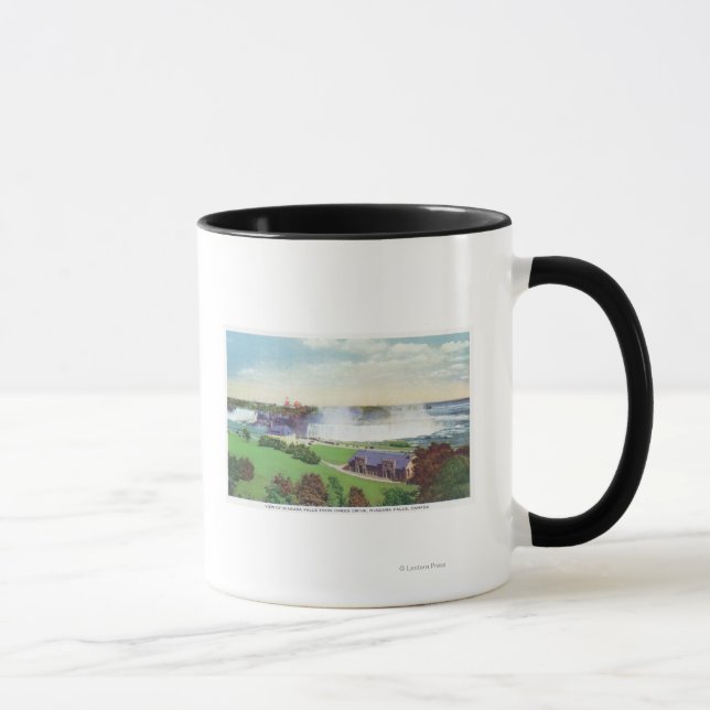 View of Niagara Falls from Oakes Drive Mug (Right)