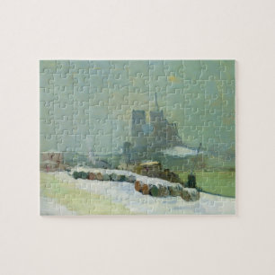 View of Notre Dame, 1894 (oil on canvas) Jigsaw Puzzle