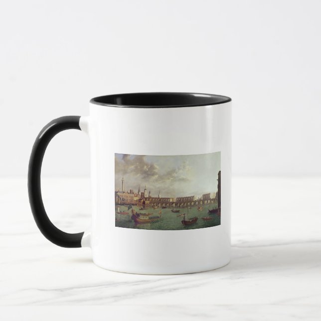 View of Old London Bridge Mug (Left)