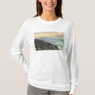 View of Other Adirondack Mts above the Clouds T-Shirt
