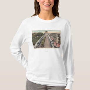 View of Pacific Avenue and City Hall T-Shirt