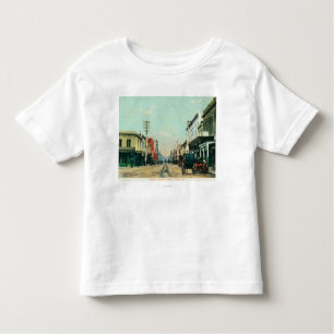 View of Pacific AvenueSanta Cruz, CA Toddler T-Shirt