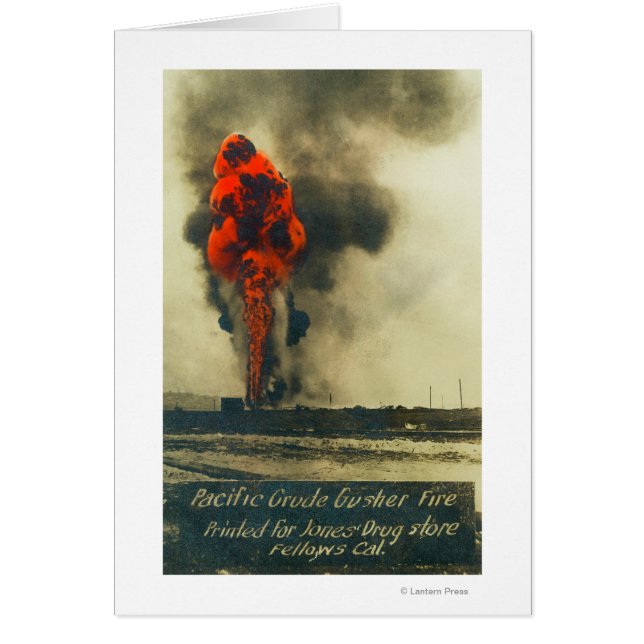 View of Pacific Crude Gusher FireFellows, CA (Front)