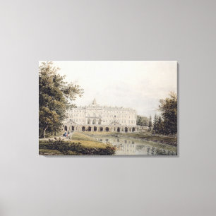 View of Palace of Strelna near St. Petersburg Canvas Print