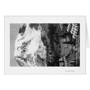 View of Paradise Camp and Mt Rainier