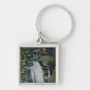 View of Paradise Falls Key Ring