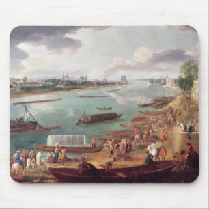 View of Paris from the Quai de la Rapee Mouse Pad